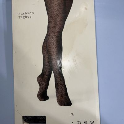 A New Day Women's Rattan Pattern Tights Size Small / Medium Dress, Show, Design